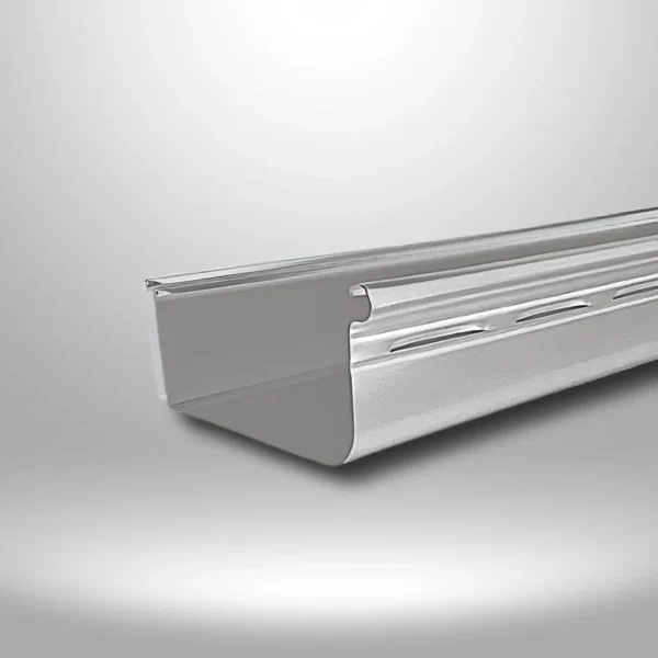 Quad 150 Hifront gutter in Zincalume